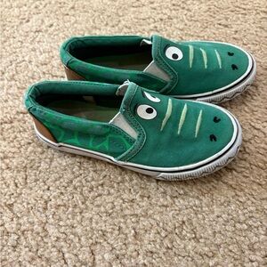 Cat and Jack Green Kids Slip-On Shoes